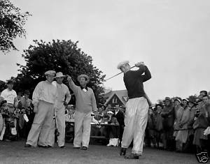 Ben Hogan Unique Follow Through Camera Angle 11 x 14