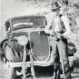 Clyde Barrow Photo with Rifles stolen in robbery COOL