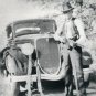 Clyde Barrow Photo with Rifles stolen in robbery COOL