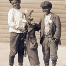 Caddies from Pinehurst 1910 Adorable Photo of 2 Kids