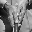Ben Hogan Putting Grip Quite Rare Amazing closeup