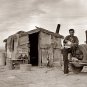 Great Depression Era California Desert Vintage Automobile Young Child 1939 Photo