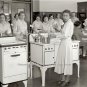 Antique Appliances Stoves High School Home economics Girls Cooking Class Photo