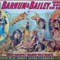 BARNUM AND BAILEY CIRCUS GREATEST SHOW ON EARTH POSTER PHOTO LIONS TIGERS CLOWNS