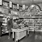 1921 Peoples Drug Store Fountain Pens Medicine Tobacco Viberators Clocks Photo