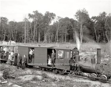 Shay Logging locomotive Geared Steam Boiler Train Railway Transportation Photo