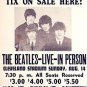 The Beatles English Rock Band Concert Poster Photo John Lennon Paul McCartney