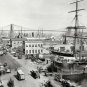 U.S. REGISTER HISTORIC SOUTH STREET SEAPORT BROOKLYN BRIDGE NEW YORK PHOTO 1901