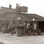 VINTAGE GAS STATION PHOTO 1925 SERVICE STATION AUTOMOBILE KEROSENE MOTOR OIL AIR