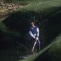 Seve Ballesteros 1986 Masters action trouble golf photo