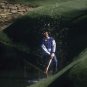 Seve Ballesteros 1986 Masters action trouble golf photo