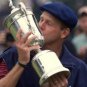 PAYNE STEWART PGA PROFESSIONAL U.S. OPEN GOLF WINNER TROPHY 1999 COLOR PHOTO