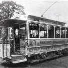 VINTAGE WASHINGTON D.C. TROLLY PHOTO 1896 TENNALLYTOWN GEORGETOWN RAILWAY