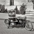 Vintage Cleveland Motorcycles single-cylinder American Made Bikes Sidecar Photo