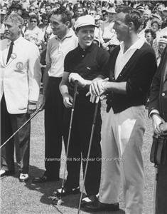 ARNOLD PALMER GARY PLAYER PGA PROFESSIONAL WORLD GOLF HALL OF FAME MASTERS PHOTO