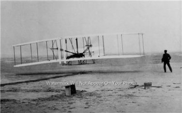 THE WRIGHT BROTHERS PHOTO ORVILLE WILBUR FLYING MACHINE AIRPLANE AVIATION