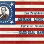 Abraham Lincoln Presidential Political Republican Election Campaign Poster Photo