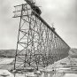 Vintage Trains Canadian Pacific Railway Bridge Oldman River Transportation Photo