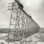 Vintage Trains Canadian Pacific Railway Bridge Oldman River Transportation Photo
