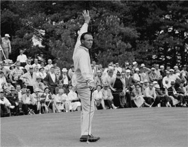 PHOTO THE KING ARNOLD PALMER PGA TOUR GOLF LINKS MASTERS CHAMPION BRITISH OPEN