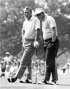 ARNOLD PALMER JACK NICKLAUS 1967 WESTERCHESTER RARE GOLF PHOTOS PGA THE BARCLAYS