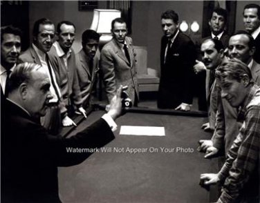 Frank Sinatra Dean Martin Old Las Vegas Casino Oceans Eleven Rat Pack Pool Photo