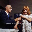 Vintage Medical Medicine Family Doctors Office Children Getting A Shot Old Photo