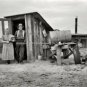 Early Americana Farm Life Dugout Home Shacks Oregon Milk Cans Whiskey Jug Photo