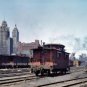Rare Vintage Trains Railroads Chesapeake Ohio Caboose Transportation 1943 Photo