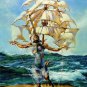 Salvador Dali Spanish Surrealist Eccentric Artist Wall Art Sail Ship Ocean Photo