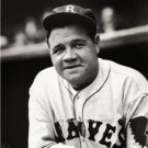 BABE RUTH BOSTON BRAVES BASEBALL HALL OF FAME MAJOR LEAGUE BASEBALL PHOTO
