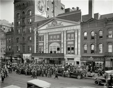 EARLY AMERICANA HISTORIC WASHINGTON D.C. METROPOLITAN THEATER PHOTO 1920