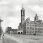 EARLY AMERICANA NASHVILLE TENNESSEE UNION STATION RAILROAD TERMINAL PHOTO 1910