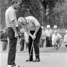 ARNOLD PALMER JACK NICKLAUS LATE 60's PHOTO PGA GOLF THE KING THE GOLDEN BEAR