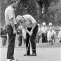 ARNOLD PALMER JACK NICKLAUS LATE 60's PHOTO PGA GOLF THE KING THE GOLDEN BEAR