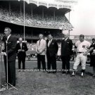 Mickey Mantle Joe Dimaggio Baseball Yankee Stadium House That Ruth Built Photo