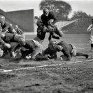 Georgetown Hoyas Bucknell Bisons College Football Game Photo1924 Leather Helmets