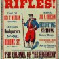 NORTHERN UNION SOLDIER RECRUITING POSTER PHOTO CIVIL WAR MANHATTAN YANKEES REBEL