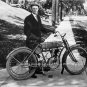 Vintage Old 1909 Single Cylinder Harley Davidson American Made Motorcycle Photo