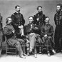 UNION CIVIL WAR PHOTO MAY 1865 GENERALS SHERMAN DAVIS MOWER HOWARD LOGAN HAZEN