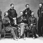 UNION CIVIL WAR PHOTO MAY 1865 GENERALS SHERMAN DAVIS MOWER HOWARD LOGAN HAZEN
