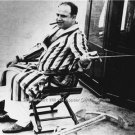GANGSTER PHOTO AL CAPONE FISHING CRIME BOSS CHICAGO BOOTLEGGER ILLEGAL GAMBLING