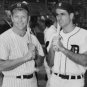 MICKEY MANTLE ROCKY COLAVITO 1961 PHOTO DETROIT TIGERS NEW YORK YANKEES BASEBALL