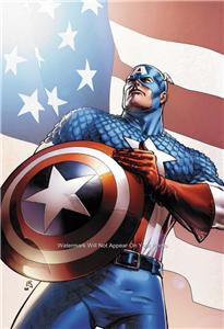 CAPTAIN AMERICAN SUPERHEREO MARVEL COMICS CARTOON POSTER KIDS ROOM WALL PHOTO