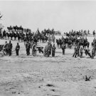 CIVIL WAR ARTILLERY CANNONS FIELD PHOTO UNION YANKEES SOUTHERN CONFEDERATES