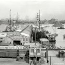 Vintage Holland America Cruise Ship Line piers Hoboken New Jersey Harbor Photo