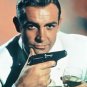 Sean Connery James Bond Goldfinger Color Photo 11 x 14