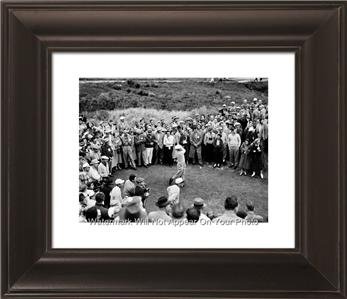 Ben Hogan 1956 Cypress Point Action Framed Golf Photo