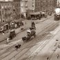PHOTO NEW YORK CITY MANHATTAN LANDMARKS BIG APPLE BROOKLYN BRIDGE HORSES WAGON