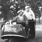 Jackie Gleason Comedian Whitey Ford New York Yankees Pitcher Playing Golf Photo